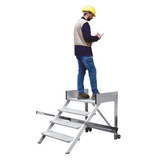 Trittleiter 5 Stufen ohne Handlauf Breite 60 cm