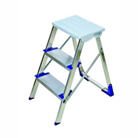 Aluminium-Plattformleiter einseitig begehbar