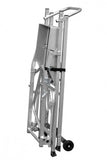 Escabeau télescopique norme bâtiment - plateforme hyper pliable si peu encombrante qu'elle vous suit partout - ht travail 2,60 m; modèle F PLIANT 60 - Ami-hauteur.com