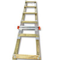 Muffe für Holzdachleiter