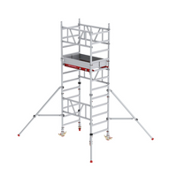 Kleines Aluminium-Rollgerüst MI-TOWER - Arbeitshöhe 4,20 m