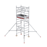 Kleines Aluminium-Rollgerüst MI-TOWER - Arbeitshöhe 4,20 m