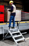 Mobile Trittleiter 7060 – Breite 600 mm