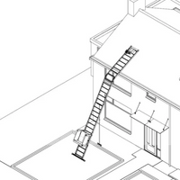 Materialaufzug - Ziegelaufzug - ECO-Serie (125 kg - max. 12 m)