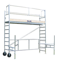 Echafaudage spécial tonte de haies / Roulant aluminium NATUROLL295 - Ami-hauteur.com