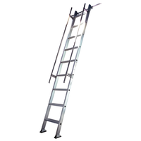 Profi-Regalleiter mit Haken S15